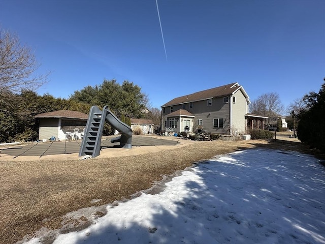 view of rear view of house