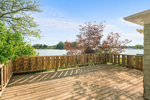 2 Howland Ave, Dartmouth, MA 02748 - deck featuring a water view