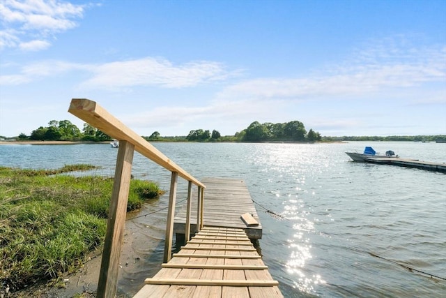 2 Howland Ave, Dartmouth, MA 02748 - dock featuring a water view