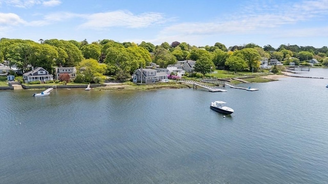 2 Howland Ave, Dartmouth, MA 02748 - water view with a tree filled landscape