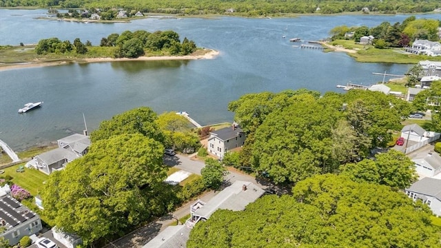 2 Howland Ave, Dartmouth, MA 02748 - aerial view of residential area featuring a large body of water
