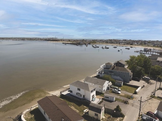 18 River St, Seabrook, NH 03874 - drone / aerial view of a nearby body of water