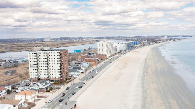 view of urban area with a nearby body of water