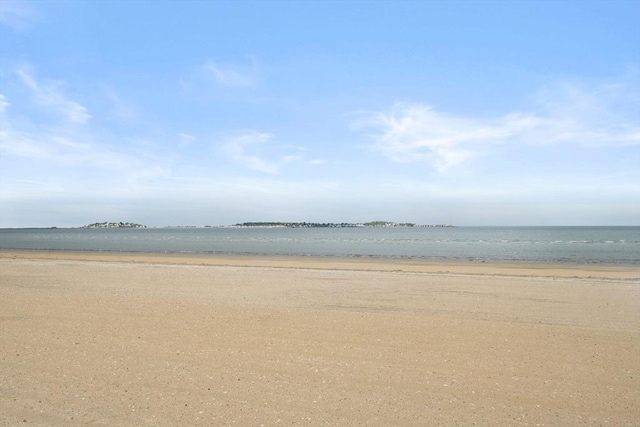 water view featuring nearby beach