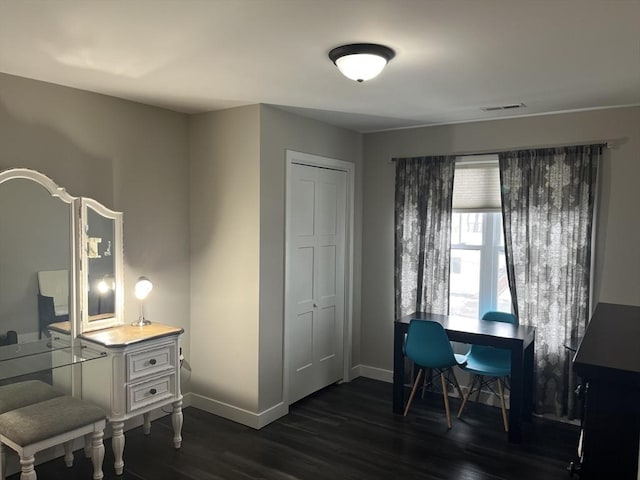 445 Cambridge St, Worcester, MA 01610 - office with baseboards and dark wood finished floors