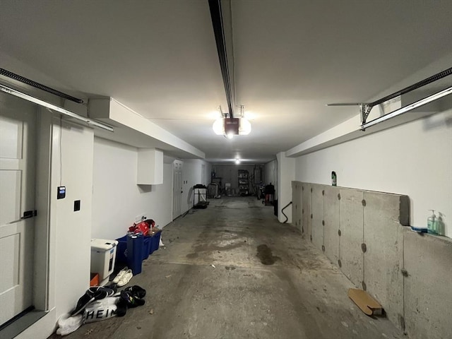 445 Cambridge St, Worcester, MA 01610 - garage with a garage door opener