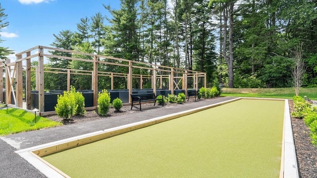 28 Juniper Ln Unit 63, Tyngsborough, MA 01879 - view of community with a bocce ball area