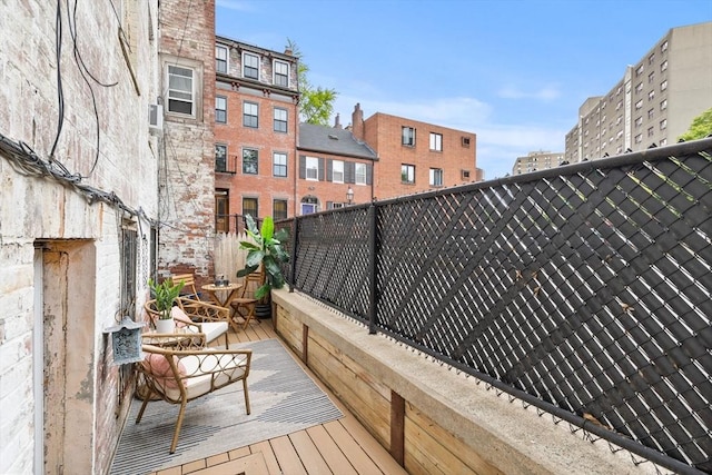 12 Fayette Unit B, Boston, MA 02116 - view of wooden terrace