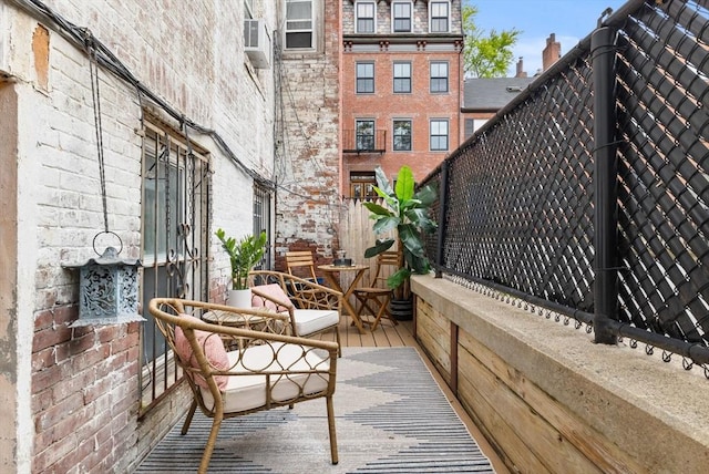 12 Fayette Unit B, Boston, MA 02116 - view of patio featuring a balcony