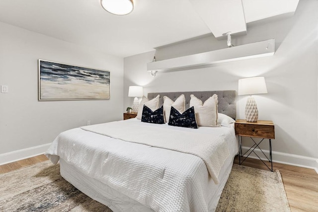 12 Fayette Unit B, Boston, MA 02116 - bedroom with baseboards and wood finished floors