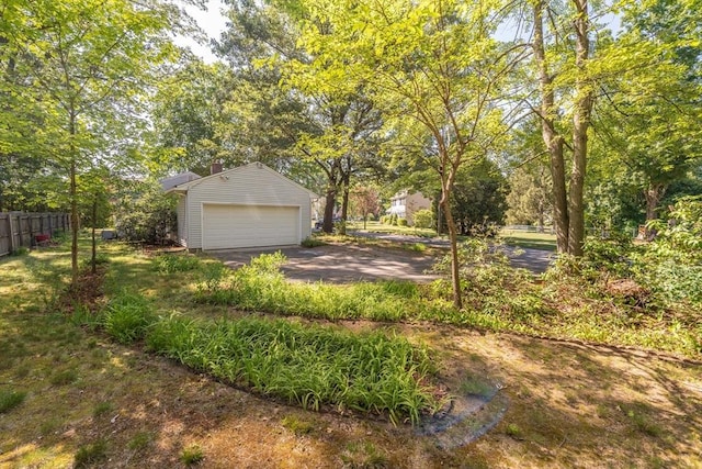 70 Ferncroft St, Longmeadow, MA 01106 - view of yard with a garage and an outbuilding