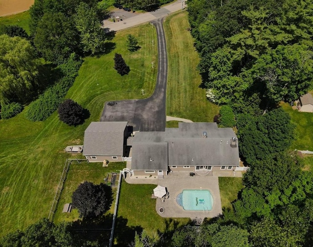 895 Dennison Dr, Southbridge, MA 01550 - drone / aerial view of a pool