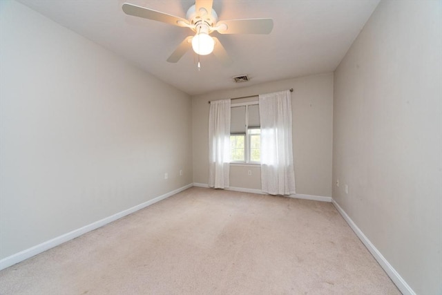 1 Knotts St Unit 1, Hudson, MA 01749 - empty room with light carpet, baseboards, and ceiling fan
