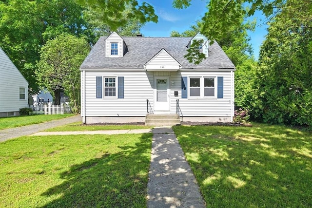 248 Pheland St, Springfield, MA 01109 - cape cod home featuring roof with shingles