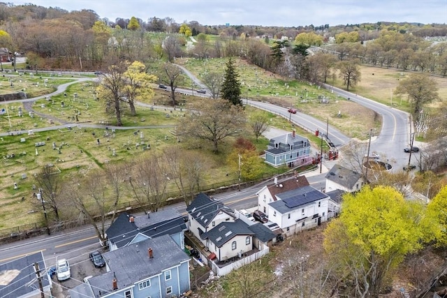 drone / aerial view