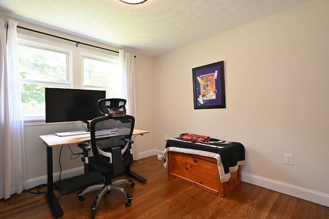 11 Edith Rd, Hudson, MA 01749 - office space featuring baseboards and wood finished floors