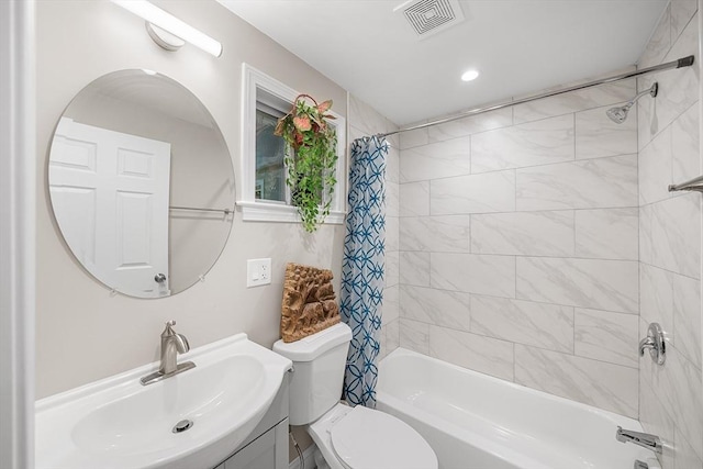 26 Weybosset St, Weymouth, MA 02191 - bathroom with shower / tub combo, toilet, and vanity