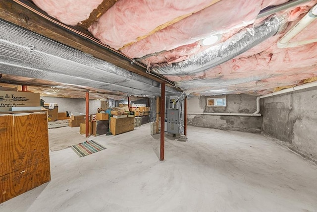 26 Weybosset St, Weymouth, MA 02191 - below grade area featuring heating unit