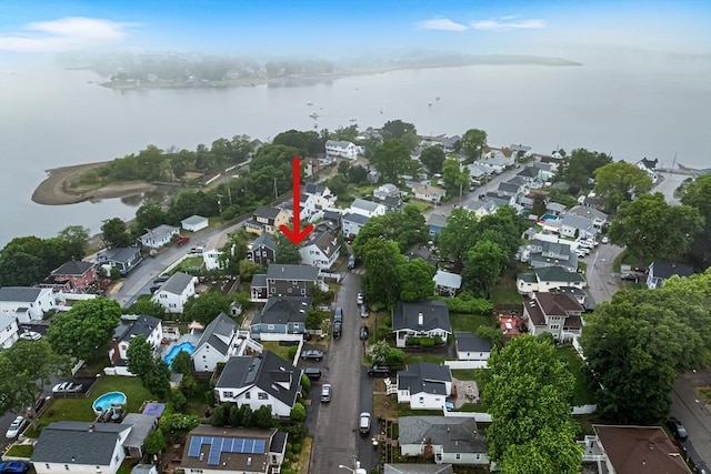 26 Weybosset St, Weymouth, MA 02191 - view of property location with nearby suburban area and a large body of water