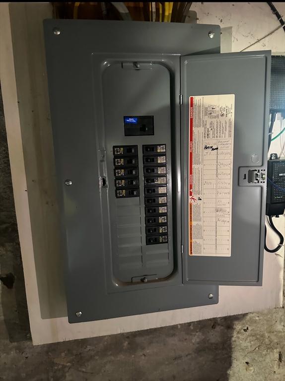 utilities featuring electric panel