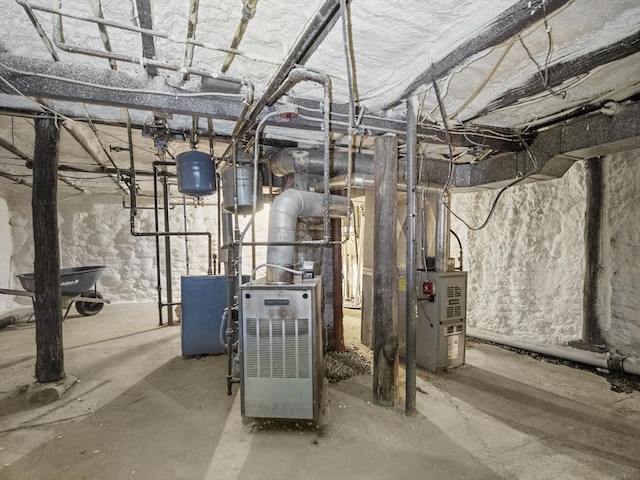 view of utility room