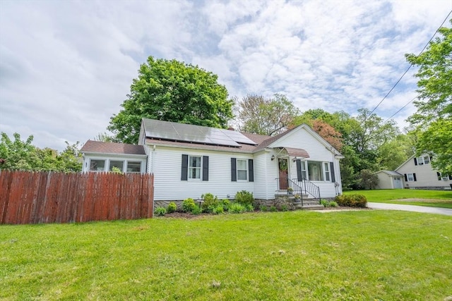 7 Prospect Ave, Dudley, MA 01571 - view of front facade featuring solar panels