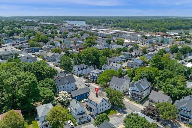 343 Cabot St, Beverly, MA 01915 - aerial view of residential area featuring a large body of water