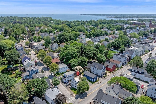 343 Cabot St, Beverly, MA 01915 - aerial view of residential area featuring a nearby body of water