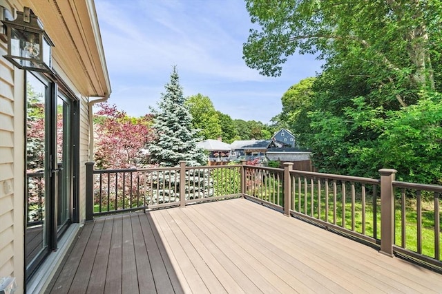 1 Archer St, Swampscott, MA 01907 - view of wooden deck