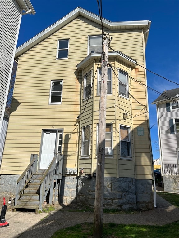 view of rear view of house