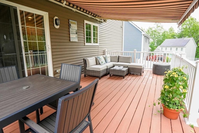 9 Gideon Ln, Shirley, MA 01464 - deck with outdoor lounge area and outdoor dining space