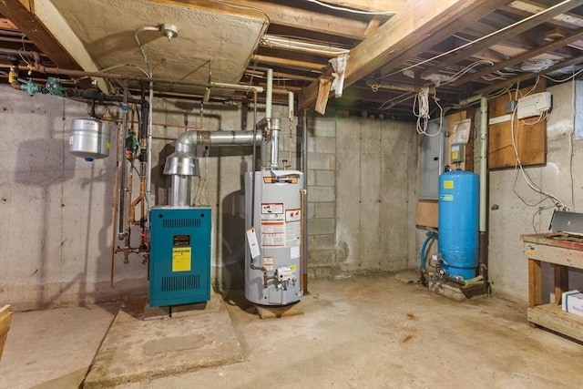 9 Flagg Rd, Acton, MA 01720 - utilities with water heater and a heating unit
