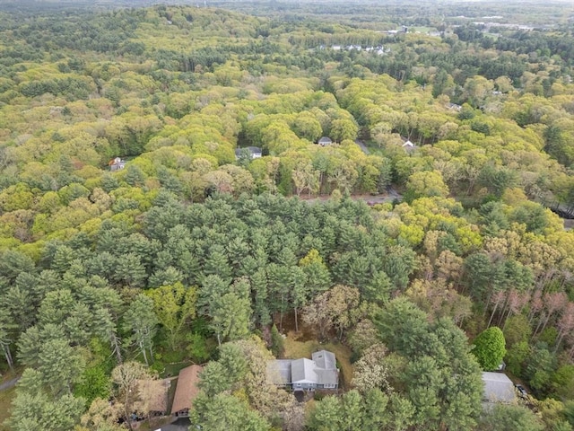 9 Flagg Rd, Acton, MA 01720 - aerial overview of property's location with a forest
