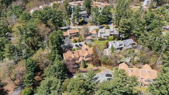 bird's eye view featuring a residential view