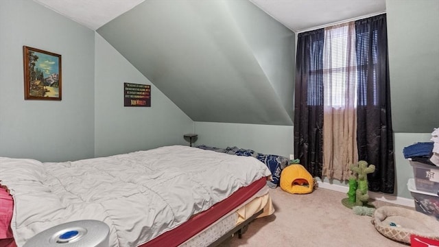 160-162 Rockland St, Fall River, MA 02724 - carpeted bedroom featuring lofted ceiling