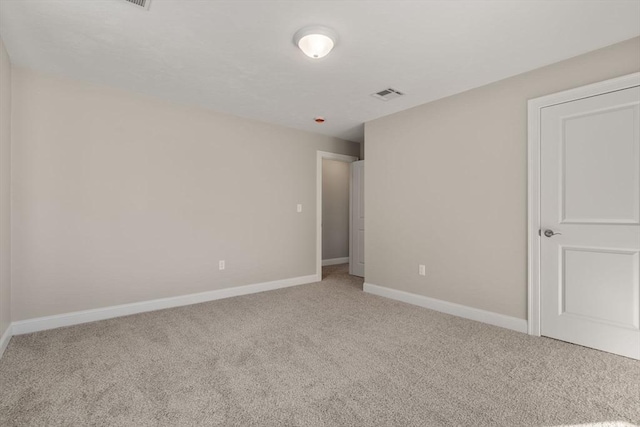 unfurnished bedroom featuring carpet