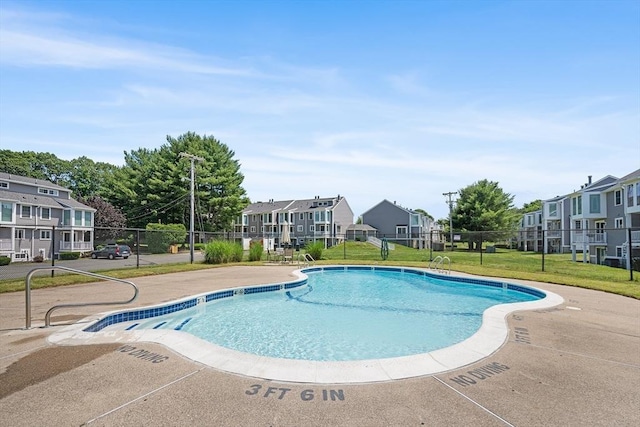 453 Turnpike St Unit 19, Easton, MA 02375 - community pool featuring a residential view