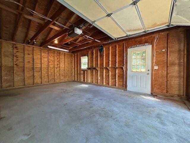 18 Fairview Rd, Westborough, MA 01581 - garage featuring a garage door opener