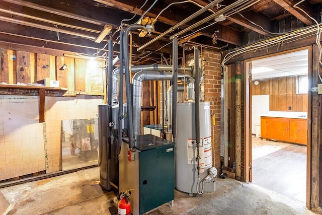 504 Warren, East Providence, RI 02914 - below grade area with water heater