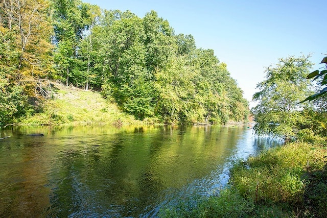 view of property view of water