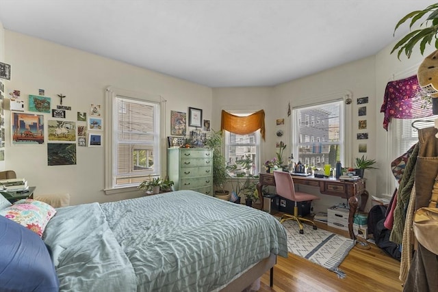 35 Ibbetson, Somerville, MA 02143 - bedroom with wood finished floors and a desk