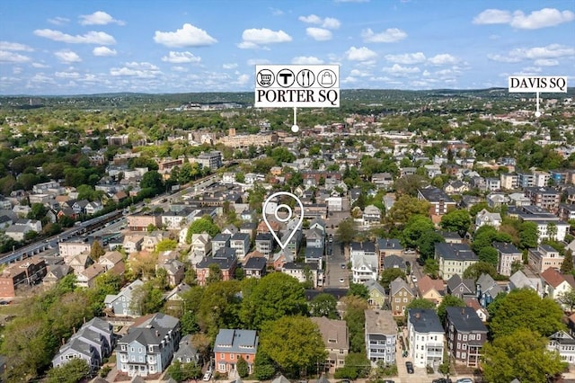 35 Ibbetson, Somerville, MA 02143 - aerial view of property's location featuring nearby suburban area