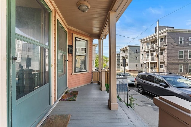 35 Ibbetson, Somerville, MA 02143 - view of wooden porch