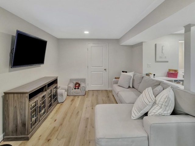 119 Esten Rd, Stoughton, MA 02072 - living room with wood finished floors and recessed lighting