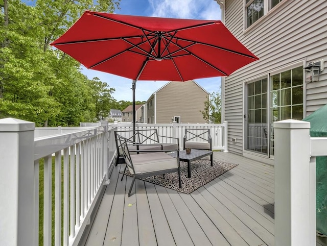 119 Esten Rd, Stoughton, MA 02072 - view of wooden terrace