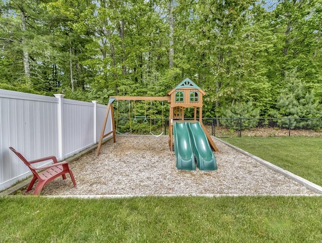 119 Esten Rd, Stoughton, MA 02072 - view of jungle gym