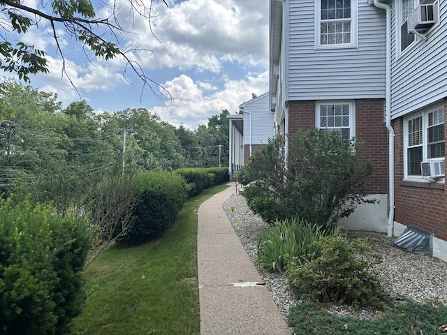 80 Brush Hill Ave Unit 19, West Springfield, MA 01089 - view of yard with cooling unit