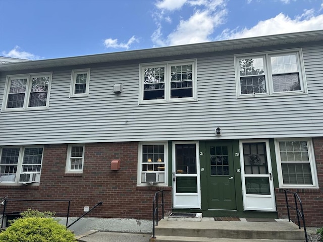 80 Brush Hill Ave Unit 19, West Springfield, MA 01089 - view of front facade with brick siding