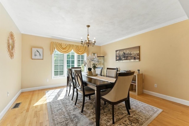 22 Campbell Rd, Middleton, MA 01949 - dining space featuring a chandelier, wood finished floors, and ornamental molding