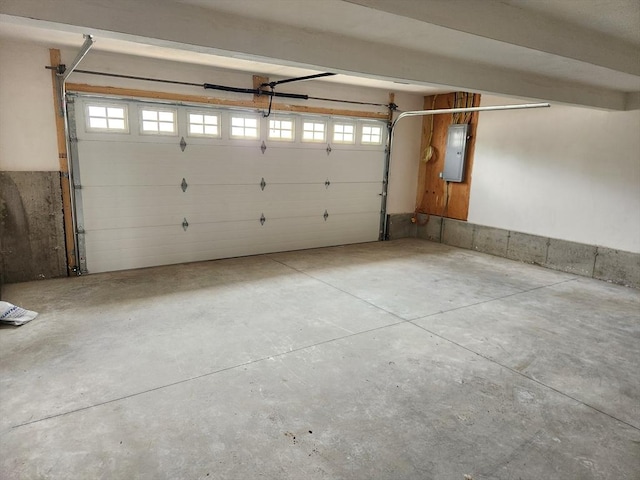 56 Kelly Ln, Lynn, MA 01904 - garage featuring electric panel